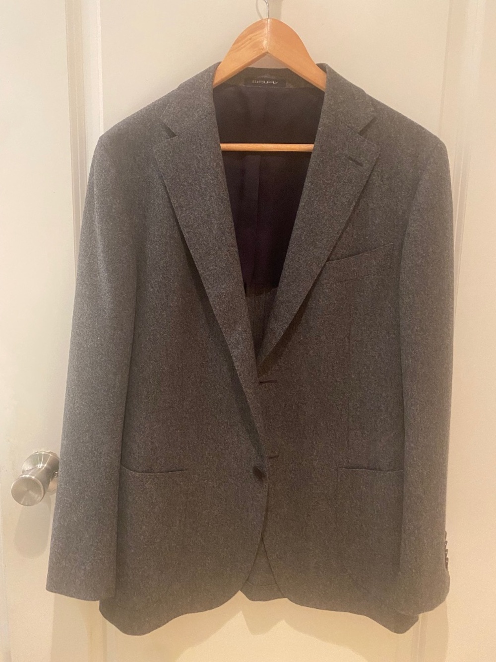 Vitale Barberis Canonico Wool Blazer